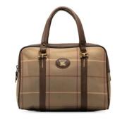 Burberry Vintage Pre-owned Tyg handvskor Brown, Dam