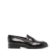 Bally Svarta Platta Skor Elegant Stil Black, Dam