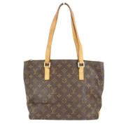 Louis Vuitton Vintage Pre-owned Tyg louis-vuitton-vskor Brown, Dam