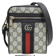 Gucci Vintage Pre-owned Tyg gucci-vskor Gray, Dam