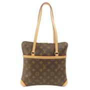 Louis Vuitton Vintage Pre-owned Tyg louis-vuitton-vskor Brown, Dam