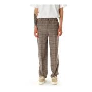 Daily Paper Wide Trousers Brown, Herr