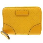 Gucci Vintage Pre-owned Laeder plnbcker Yellow, Dam