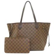 Louis Vuitton Vintage Pre-owned Tyg louis-vuitton-vskor Brown, Dam