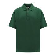 Burberry Klassisk Bomull Polo Shirt Green, Herr