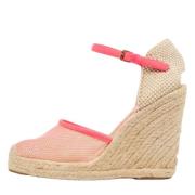 Stella McCartney Pre-owned Pre-owned Canvas sandaler Pink, Dam