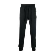 Dolce & Gabbana Joggingbyxor med elastisk midja och dragkedjefickor Bl...