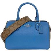 Coach Pre-owned Pre-owned Plast handvskor Blue, Dam