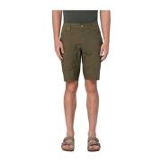 Jeckerson Grön Casual Bermuda Shorts Green, Herr