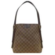 Louis Vuitton Vintage Pre-owned Tyg louis-vuitton-vskor Brown, Dam