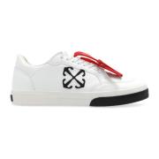 Off White Sneakers New Low Vulcanized White, Herr