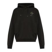 Dsquared2 Sweatshirt med logotyp Black, Herr