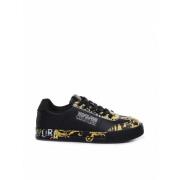 Versace Jeans Couture Stiliga Sneakers Black, Herr