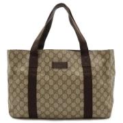 Gucci Vintage Pre-owned Laeder gucci-vskor Beige, Dam