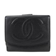 Chanel Vintage Pre-owned Laeder plnbcker Black, Dam