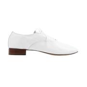 Repetto Eleganta Platta Skor för Kvinnor White, Herr