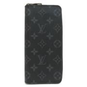 Louis Vuitton Vintage Pre-owned Laeder plnbcker Black, Dam