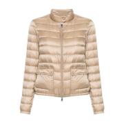 Moncler Sand Vinterrockar Beige, Dam