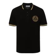 Versace Jeans Couture Stiliga T-shirts och Polos Black, Herr