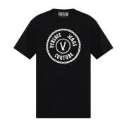 Versace Jeans Couture T-shirt med logotyp Black, Herr