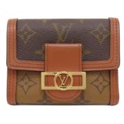 Louis Vuitton Vintage Pre-owned Laeder plnbcker Brown, Dam