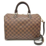 Louis Vuitton Vintage Pre-owned Tyg handvskor Brown, Dam