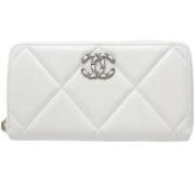 Chanel Vintage Pre-owned Laeder plnbcker White, Dam