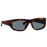 Jacquemus Pilota Solglasögon Brown, Unisex