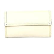 Louis Vuitton Vintage Pre-owned Laeder plnbcker Beige, Dam