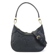 Louis Vuitton Vintage Pre-owned Tyg louis-vuitton-vskor Black, Dam