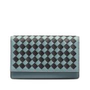 Bottega Veneta Vintage Pre-owned Laeder plnbcker Blue, Dam