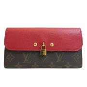 Louis Vuitton Vintage Pre-owned Laeder plnbcker Multicolor, Dam