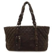 Chanel Vintage Pre-owned Mocka chanel-vskor Brown, Dam