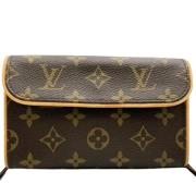 Louis Vuitton Vintage Pre-owned Tyg louis-vuitton-vskor Brown, Dam