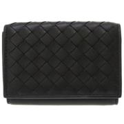 Bottega Veneta Vintage Pre-owned Laeder plnbcker Black, Dam