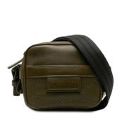 Bottega Veneta Vintage Pre-owned Laeder axelremsvskor Green, Dam