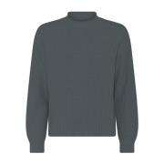 Skovhuus Casual Strukturerad Pullover Blus Grå Gray, Dam