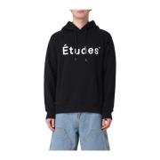 Études Hoodies Black, Herr