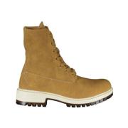 U.s. Polo Assn. Lyxiga Fleecefodrade Ankelboots Brown, Dam