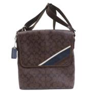 Coach Pre-owned Pre-owned Plast axelremsvskor Brown, Dam