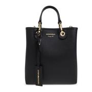 Emporio Armani Shopper väska Black, Dam