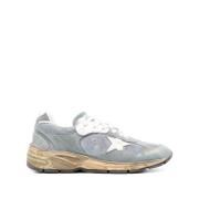 Golden Goose Blå Distressed Mesh Sneakers Blue, Herr