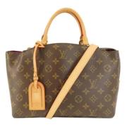 Louis Vuitton Vintage Pre-owned Canvas louis-vuitton-vskor Brown, Dam