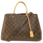 Louis Vuitton Vintage Pre-owned Canvas louis-vuitton-vskor Brown, Dam