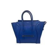 Celine Vintage Pre-owned Laeder celine-vskor Blue, Dam