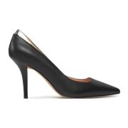 Pinko Svarta Läderpumps Black, Dam