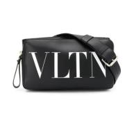 Valentino Svart Vltn Bältesväska Black, Herr