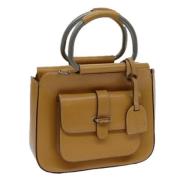 Gucci Vintage Pre-owned Laeder gucci-vskor Brown, Dam