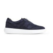 Brioni Navy Cassette Sneakers Blue, Herr