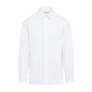 Saint Laurent Klassisk Blanc Skjorta White, Herr